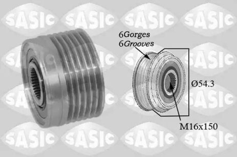 Шкив генератора, FIAT ALFA, SUZUKI GRAND, SASIC (1676031) Шкив генератора, FIAT ALFA, SUZUKI GRAND, SASIC (1676031)