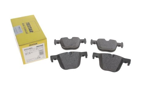 Комплект тормозных колодок, дисковый тормоз, BMW (BRILLIANCE), TEXTAR (2551401)