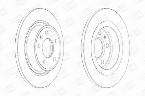 Диск тормозной CHEVROLET CRUZE, VAUXHALL ZAFIRA, CHAMPION (562640CH) Диск тормозной CHEVROLET CRUZE, VAUXHALL ZAFIRA, CHAMPION (562640CH)