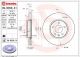 Диск тормозной VAUXHALL INSIGNIA, OPEL INSIGNIA, BREMBO (09B35631)