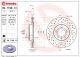 Диск тормозной SEAT EXEO, VW PASSAT, BREMBO (0971961X)