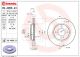 Диск тормозной FORD KA+, FORD AUSTRALIA, BREMBO (09A96821) Диск тормозной FORD KA+, FORD AUSTRALIA, BREMBO (09A96821)
