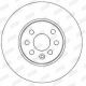 Диск гальмівний VAUXHALL MERIVA, OPEL ASTRA, JURID (562278JC) Диск гальмівний VAUXHALL MERIVA, OPEL ASTRA, JURID (562278JC)
