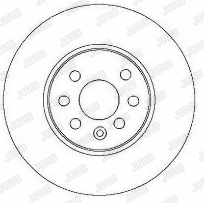 Диск тормозной VAUXHALL MERIVA, OPEL ASTRA, JURID (562278JC) Диск тормозной VAUXHALL MERIVA, OPEL ASTRA, JURID (562278JC)