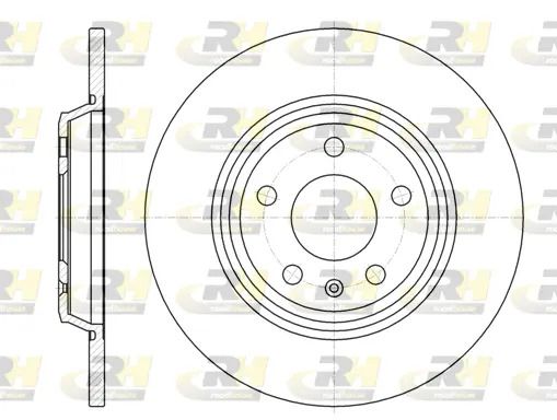 Диск тормозной AUDI A7, ROAD HOUSE (6111200) Диск тормозной AUDI A7, ROAD HOUSE (6111200)