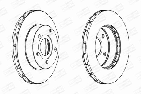 Диск гальмівний JEEP GRAND CHEROKEE, CHAMPION (562147CH) Диск гальмівний JEEP GRAND CHEROKEE, CHAMPION (562147CH)