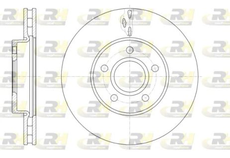 Диск гальмівний VOLVO C30, FORD FOCUS, ROAD HOUSE (6156010) Диск гальмівний VOLVO C30, FORD FOCUS, ROAD HOUSE (6156010)