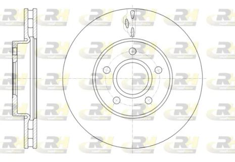 Диск тормозной VOLVO C30, FORD FOCUS, ROAD HOUSE (6156010) Диск тормозной VOLVO C30, FORD FOCUS, ROAD HOUSE (6156010)