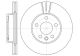 Диск гальмівний FORD, SEAT, VW, передн., вент. (пр-во REMSA) Диск гальмівний FORD, SEAT, VW, передн., вент. (пр-во REMSA)