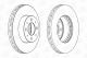 Диск тормозной FORD KA, FIAT PANDA, CHAMPION (562296CH)
