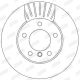 Диск гальмівний BMW 1, JURID (562313JC) Диск гальмівний BMW 1, JURID (562313JC)
