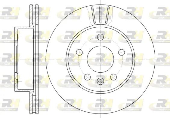 Диск гальмівний MERCEDES-BENZ VITO, ROAD HOUSE (646010) Диск гальмівний MERCEDES-BENZ VITO, ROAD HOUSE (646010)