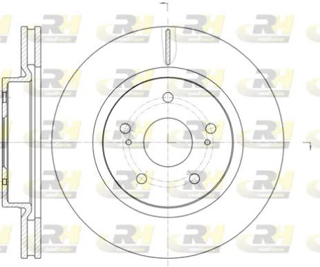 Диск гальмівний SUZUKI GRAND, ROAD HOUSE (6121210) Диск гальмівний SUZUKI GRAND, ROAD HOUSE (6121210)