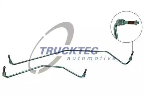 Трубки рулевой рейки, MERCEDES BENZ, TRUCKTEC (0237904)