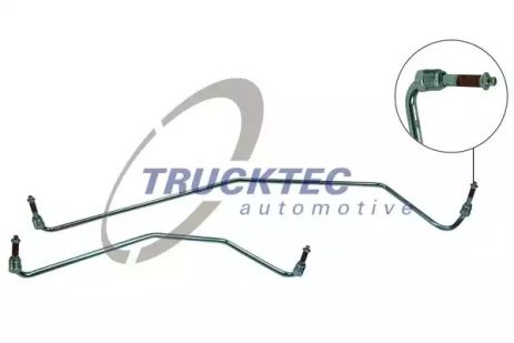 Трубки рулевой рейки, MERCEDES BENZ, TRUCKTEC (0237904)