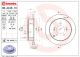 Диск гальмівний SOUEAST DX7, HAWTAI E80, BREMBO (08A44611) Диск гальмівний SOUEAST DX7, HAWTAI E80, BREMBO (08A44611)
