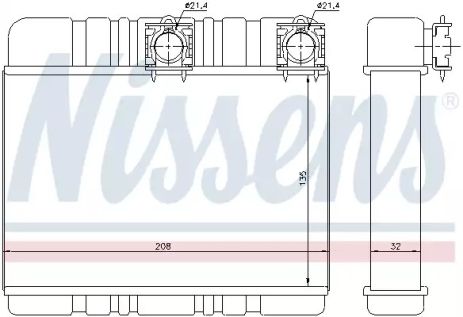 Теплообменник, отопление салона 70514 ALPINA BMW Теплообменник, отопление салона 70514 ALPINA BMW