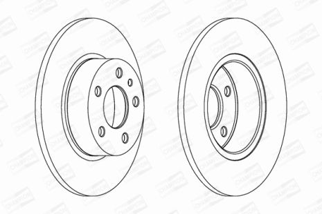 Диск тормозной LANCIA LYBRA, FIAT LINEA, CHAMPION (561340CH)