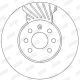 Диск гальмівний VAUXHALL ASTRA, OPEL ASTRA, JURID (562315JC) Диск гальмівний VAUXHALL ASTRA, OPEL ASTRA, JURID (562315JC)