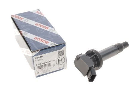 Катушка зажигания, PEUGEOT 107, CITROËN C1, BOSCH (0986AG0503)