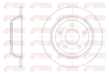 Диск тормозной FORD AUSTRALIA, REMSA (6253800) Диск тормозной FORD AUSTRALIA, REMSA (6253800)