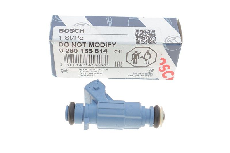 Форсунка бензинова, BOSCH (0280155814) Форсунка бензинова, BOSCH (0280155814)