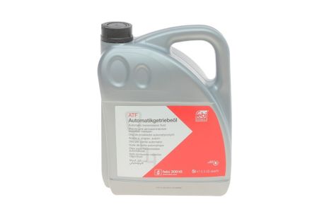 5л ( Made in GERMANY !! ) масло трансмісійне ATF (красн.) Dexron-III G/H, MERCON V, MA…, FEBI BILSTEIN (30018)
