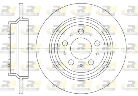 Диск тормозной FIAT BRAVO, VOLVO V70, ROAD HOUSE (662000) Диск тормозной FIAT BRAVO, VOLVO V70, ROAD HOUSE (662000)