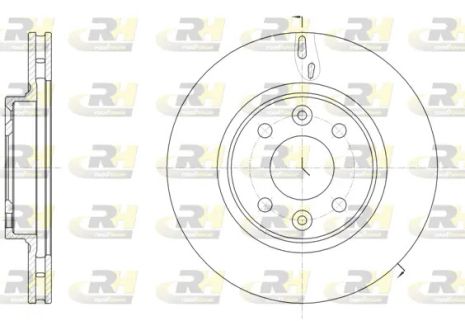 Диск тормозной RENAULT TWINGO, SMART FORFOUR, ROAD HOUSE (6153510) Диск тормозной RENAULT TWINGO, SMART FORFOUR, ROAD HOUSE (6153510)