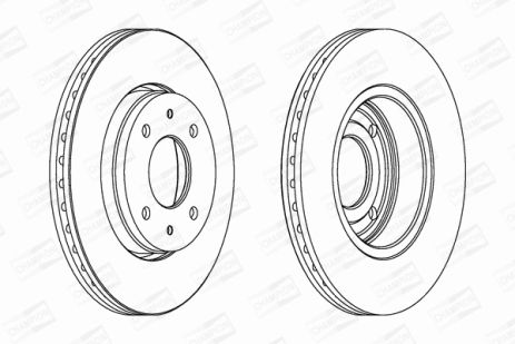 Диск тормозной VOLVO S40, MITSUBISHI CARISMA, CHAMPION (562088CH) Диск тормозной VOLVO S40, MITSUBISHI CARISMA, CHAMPION (562088CH)