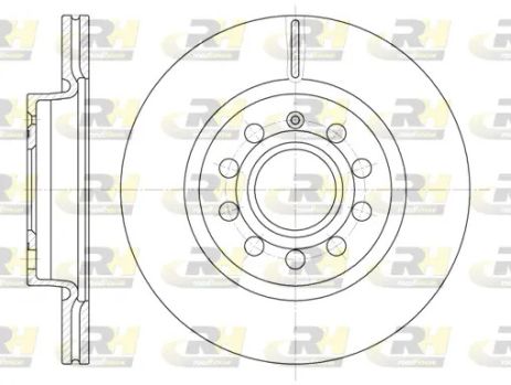 Диск тормозной AUDI A3, SKODA YETI, ROAD HOUSE (664710) Диск тормозной AUDI A3, SKODA YETI, ROAD HOUSE (664710)