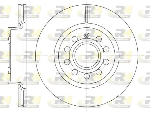 Диск тормозной AUDI A3, SKODA YETI, ROAD HOUSE (664710) Диск тормозной AUDI A3, SKODA YETI, ROAD HOUSE (664710)