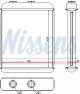 Теплообменник, отопление салона 72662 CHEVROLET OPEL Теплообменник, отопление салона 72662 CHEVROLET OPEL
