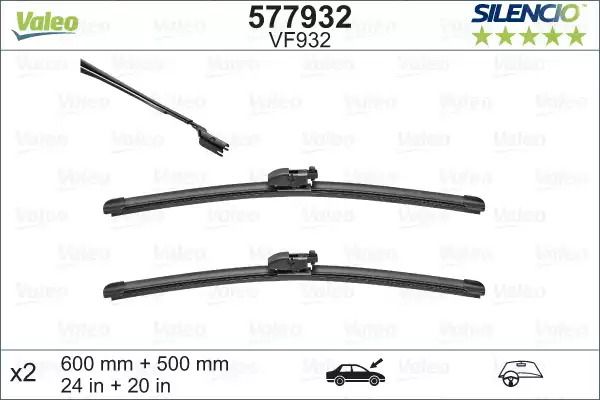 Щетка стеклоочистителя, VALEO (577932) Щетка стеклоочистителя, VALEO (577932)