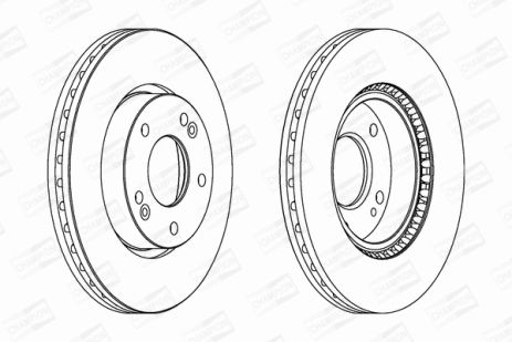 Диск тормозной HYUNDAI (BEIJING), KIA SOUL, CHAMPION (562625CH) Диск тормозной HYUNDAI (BEIJING), KIA SOUL, CHAMPION (562625CH)