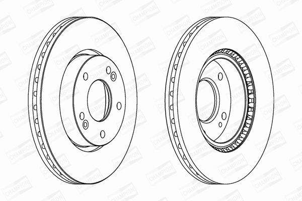 Диск тормозной HYUNDAI (BEIJING), KIA SOUL, CHAMPION (562625CH) Диск тормозной HYUNDAI (BEIJING), KIA SOUL, CHAMPION (562625CH)