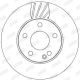 Диск гальмівний MERCEDES-BENZ B-CLASS, JURID (562312JC)