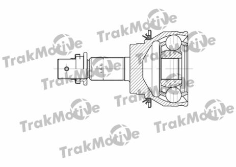 TRAKMOTIVE TOYOTA ШРКШ зовнішній 30/30 зуб. Land Cruiser 3,0D 02-, TRAKMOTIVE (400703)