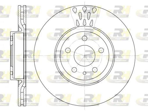 Диск тормозной OPEL COMBO, VAUXHALL COMBO, ROAD HOUSE (631610) Диск тормозной OPEL COMBO, VAUXHALL COMBO, ROAD HOUSE (631610)