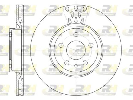 Диск тормозной OPEL COMBO, VAUXHALL COMBO, ROAD HOUSE (631610) Диск тормозной OPEL COMBO, VAUXHALL COMBO, ROAD HOUSE (631610)