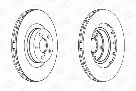 Диск тормозной SUBARU OUTBACK, CHAMPION (562677CH) Диск тормозной SUBARU OUTBACK, CHAMPION (562677CH)