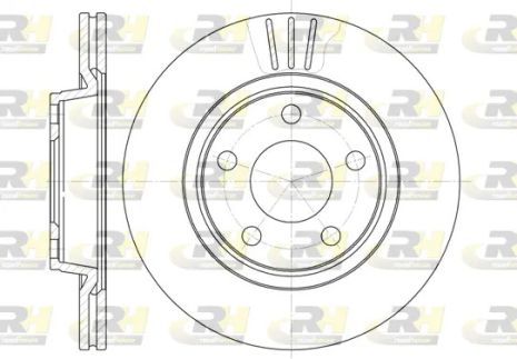 Диск гальмівний SEAT EXEO, VW PHAETON, ROAD HOUSE (654810) Диск гальмівний SEAT EXEO, VW PHAETON, ROAD HOUSE (654810)
