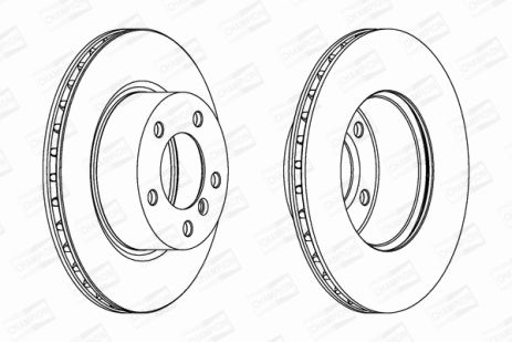 Диск гальмівний BMW 1, CHAMPION (562317CH) Диск гальмівний BMW 1, CHAMPION (562317CH)