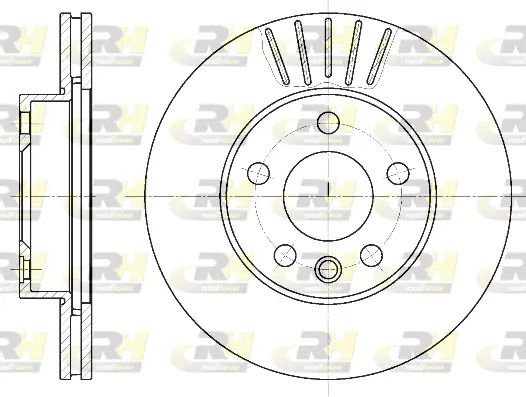 Диск гальмівний VW TRANSPORTER, ROAD HOUSE (655110) Диск гальмівний VW TRANSPORTER, ROAD HOUSE (655110)
