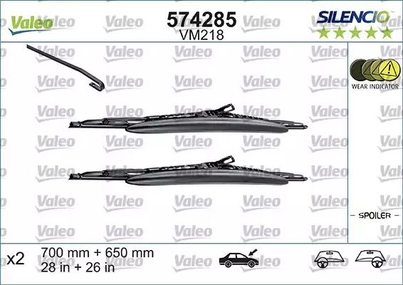 Щетка стеклоочистителя 574285 PEUGEOT Щетка стеклоочистителя 574285 PEUGEOT