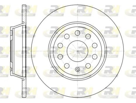 Диск тормозной MITSUBISHI PAJERO, AUDI A3, ROAD HOUSE (697300)