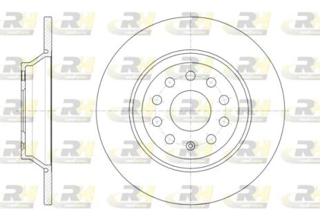 Диск тормозной SKODA SUPERB, VW CADDY, ROAD HOUSE (6158700) Диск тормозной SKODA SUPERB, VW CADDY, ROAD HOUSE (6158700)