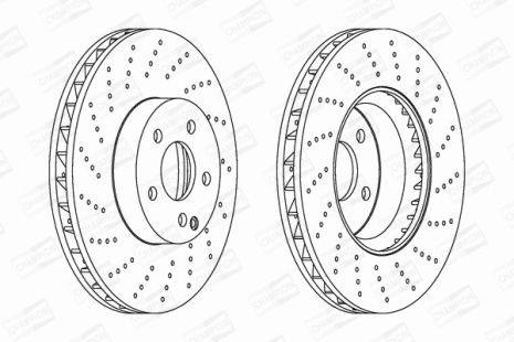 Диск гальмівний MERCEDES-BENZ C-CLASS, CHAMPION (562634CH1) Диск гальмівний MERCEDES-BENZ C-CLASS, CHAMPION (562634CH1)