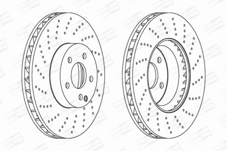 Диск тормозной MERCEDES-BENZ C-CLASS, CHAMPION (562634CH1) Диск тормозной MERCEDES-BENZ C-CLASS, CHAMPION (562634CH1)