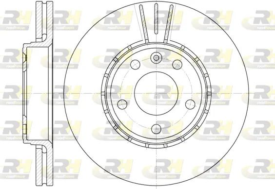Диск тормозной NISSAN PRIMASTAR, VAUXHALL VIVARO, ROAD HOUSE (668210) Диск тормозной NISSAN PRIMASTAR, VAUXHALL VIVARO, ROAD HOUSE (668210)